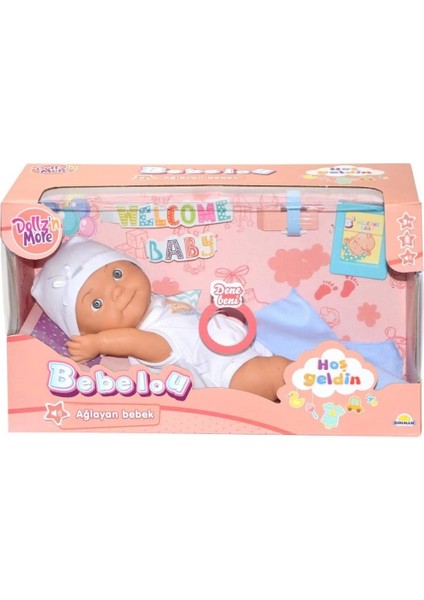 Bebelou Hoş Geldin Bebeği Sesli 30 cm