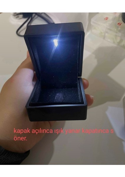 Elite Işıklı Yüzük Kutusu ( Sadece Kutu Satılmaktadır ) 1 Adet