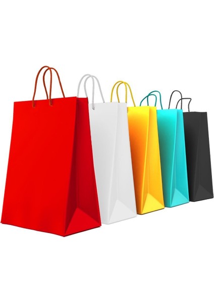 Elite Siyah Ipli Kağıt Alışveriş Çantası - 36X25X9CM (Hediyelik, Yılbaşı, Doğum Günü Karton Çanta) 1 Adet fiyatları