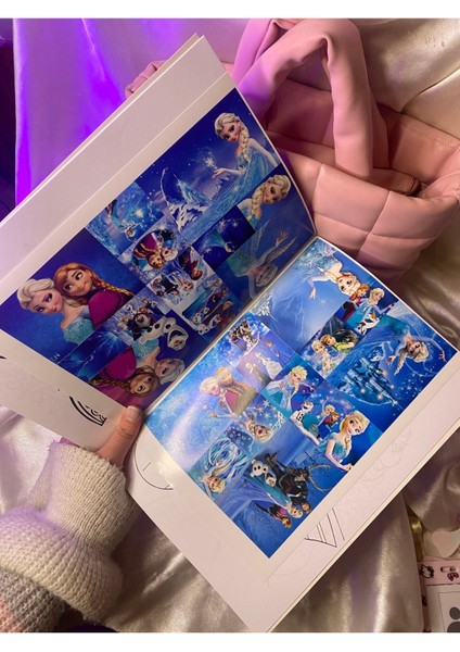 Elite Elsa Boyama Kitabı ve Sticker Seti 1 Adet