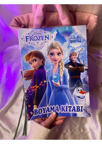 Elite Elsa Boyama Kitabı ve Sticker Seti 1 Adet
