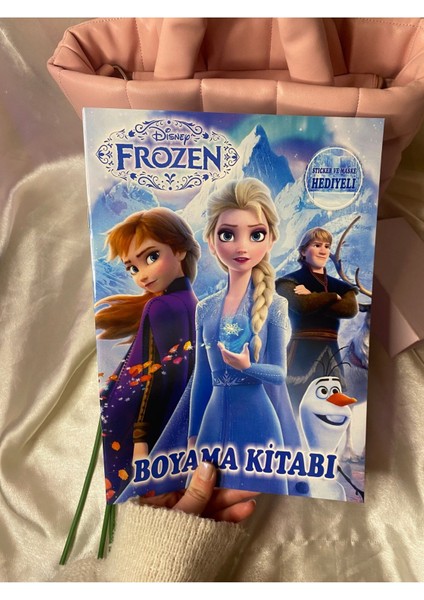 Elite Elsa Boyama Kitabı ve Sticker Seti 1 Adet