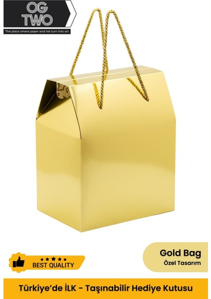 Elite Premium Konsept Tasarım Hediye Kutusu & Çanta Boş Karton Hediye Paketi Hediyelik Kutu - 24X14X20CM 1 Adet