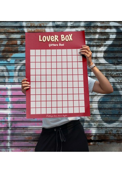 Elite Loverbox Çiftlere Özel +18| Lover Box Partnerinle Yapılacak Yetişkinlere Özel Aktivite | Kazı Kazan 1 Adet