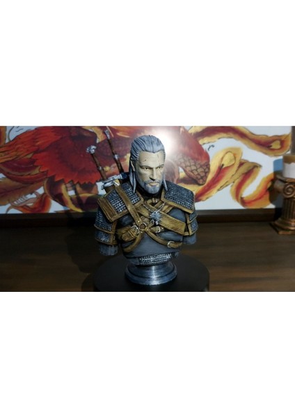 Elite Geralt Of Rivia Büst / Figür - The Witcher - 12 cm 1 Adet
