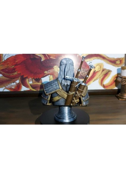 Elite Geralt Of Rivia Büst / Figür - The Witcher - 12 cm 1 Adet