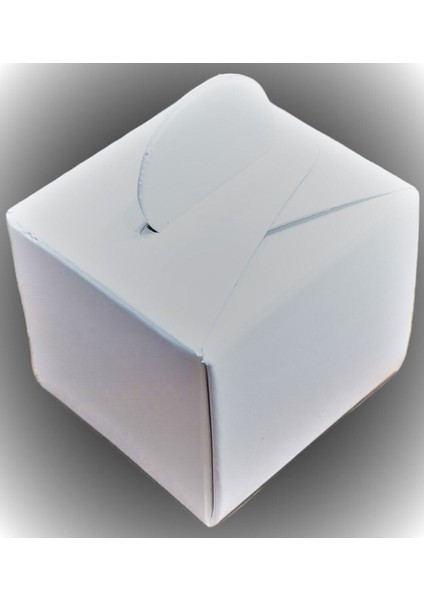 Elite Lokum Kutusu 5,5X4X4 cm 50 Adet Gümüş 1 Adet