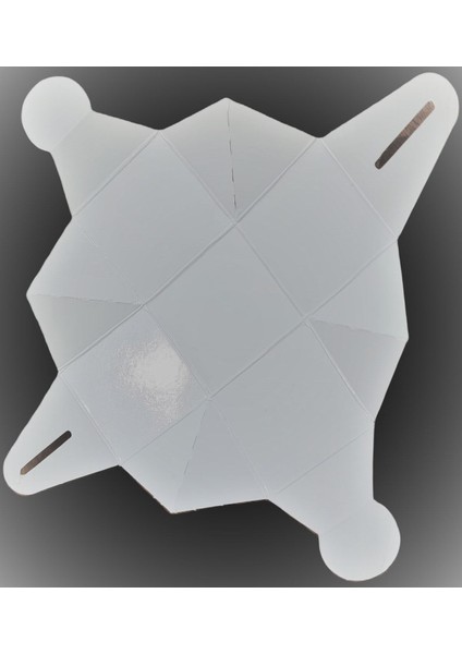 Elite Lokum Kutusu 5,5X4X4 cm 50 Adet Gümüş 1 Adet