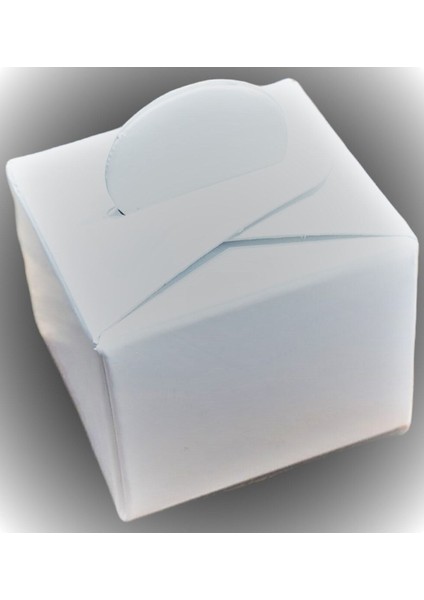 Elite Lokum Kutusu 5,5X4X4 cm 50 Adet Gümüş 1 Adet