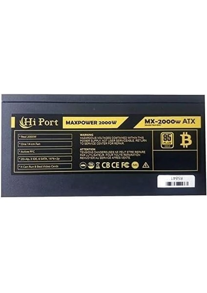 Hıport 2000W 95+ Bronze MX2000ATX 12CM Fanlı Power Supply Mining fiyatları