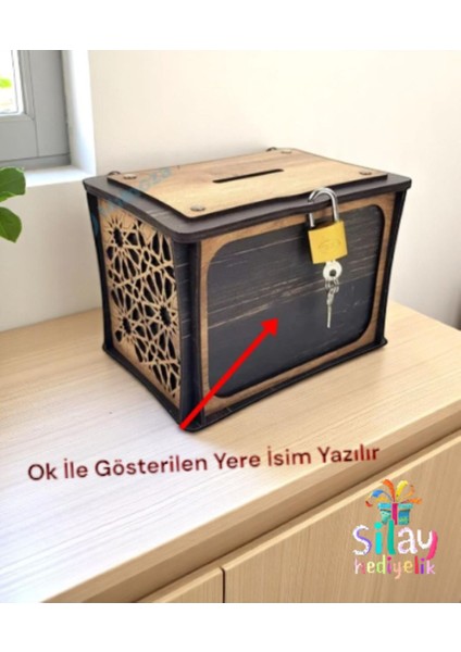 Elite Bahşiş Kutusu Sandık Tip Box Kmbara Tibbox 1 Adet