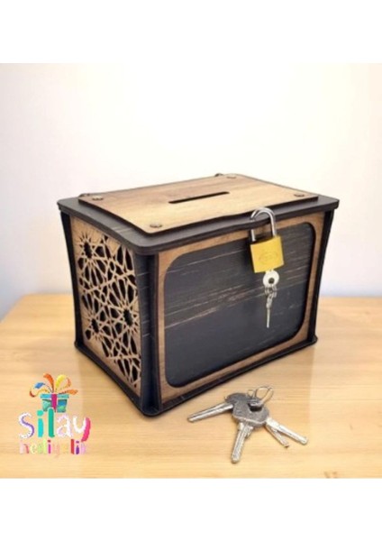 Elite Bahşiş Kutusu Sandık Tip Box Kmbara Tibbox 1 Adet
