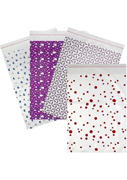 Elite Metalize Hediye Paketi 20X25 cm Kendinden Bantlı Renkli Hediye Paketi 100 Li 1 Adet fiyatları