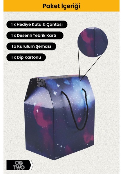 Elite Premium Konsept Tasarım Hediye Kutusu & Çanta Boş Karton Hediye Paketi Hediyelik Kutu - 24X14X20CM 1 Adet indirimleri