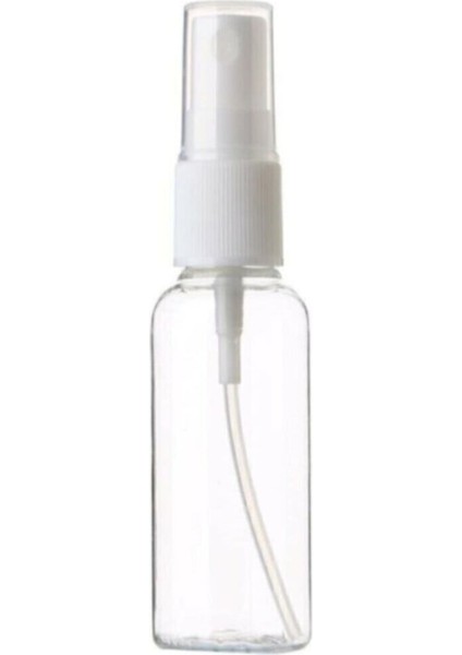 Elite 25 Adet Boş Şişe Spreyli Kolonya Şişesi Doldurulabilir Cep Plastik Parfüm Şişesi 30 ml 1 Adet