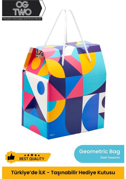 Elite Premium Konsept Tasarım Hediye Kutusu & Çanta Boş Karton Hediye Paketi Hediyelik Kutu - 24X14X20CM 1 Adet