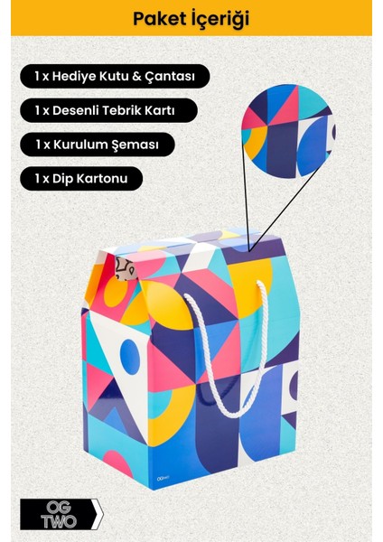Elite Premium Konsept Tasarım Hediye Kutusu & Çanta Boş Karton Hediye Paketi Hediyelik Kutu - 24X14X20CM 1 Adet indirimleri