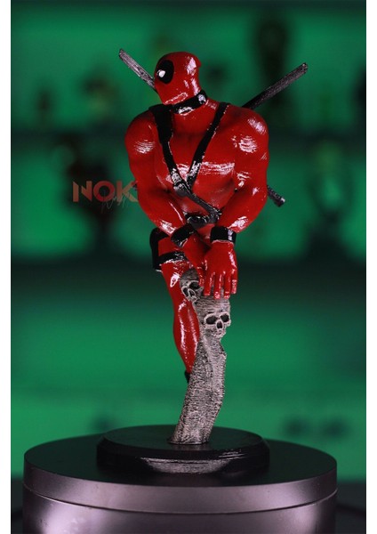 Gürcü Elite Deadpool Figürü 18 cm 1 Adet