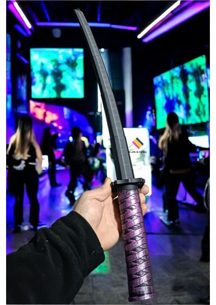 Elite Katlanabilir Katana Kılıç Penbe - Uzun Katlanan Oyuncak Içinden çılır Plastik Çocuk Sword 19X75 cm 1 Adet fiyatları