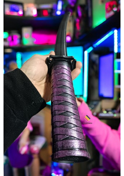 Elite Katlanabilir Katana Kılıç Penbe - Uzun Katlanan Oyuncak Içinden çılır Plastik Çocuk Sword 19X75 cm 1 Adet modelleri