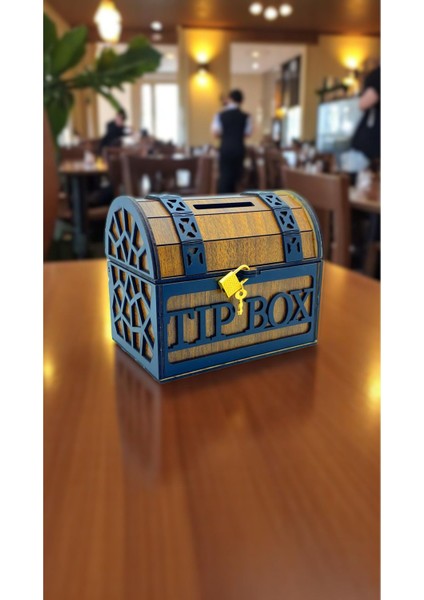 Elite Tip Box Bahşiş Kutusu ve Kumbara Sandık Tipi Tipbox 1 Adet