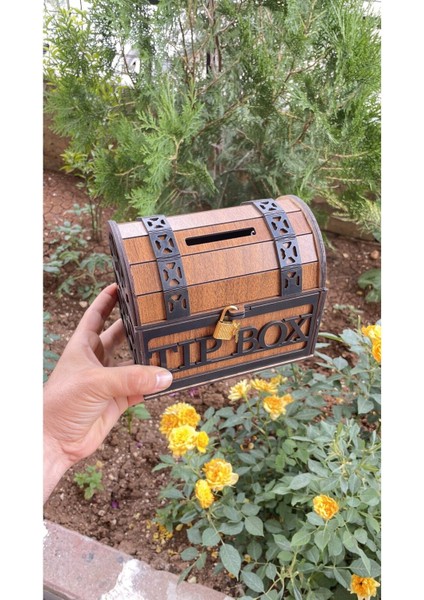 Elite Tip Box Bahşiş Kutusu ve Kumbara Sandık Tipi Tipbox 1 Adet