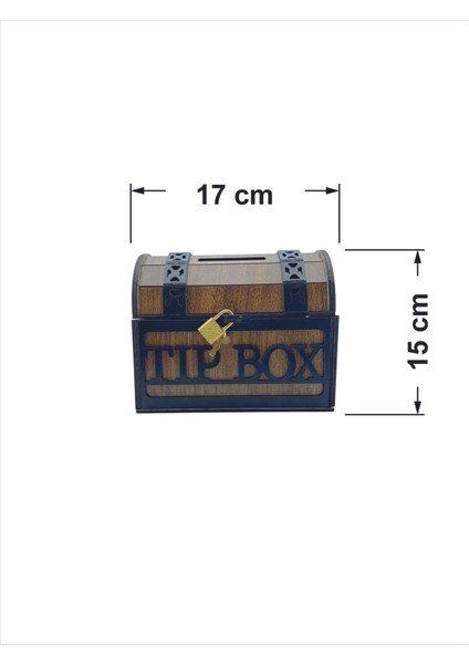 Elite Tip Box Bahşiş Kutusu ve Kumbara Sandık Tipi Tipbox 1 Adet