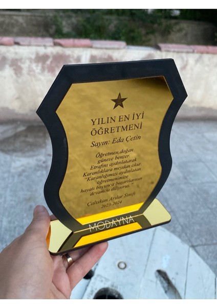 Elite Plaket Okul Öğretmen 1 Adet