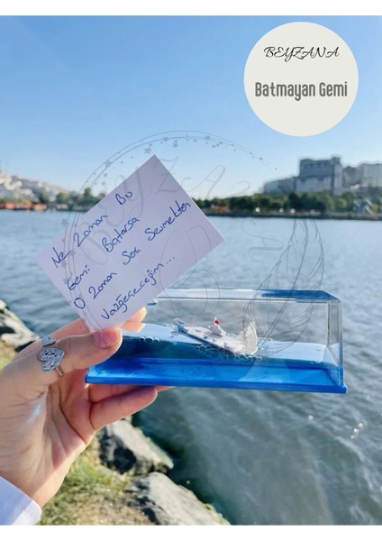 Elite Aşk Gemisi Batmayan Hediyelik Çocuklar İçin 1 Adet Düz Desenli