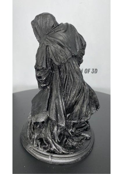 Elite Yüzüklerin Efendisi Nazgul Heykeli, Yüzük Tayfı Figür, Mordor'un Kara Süvarisi, Dokuzlar Biblo 1 Adet