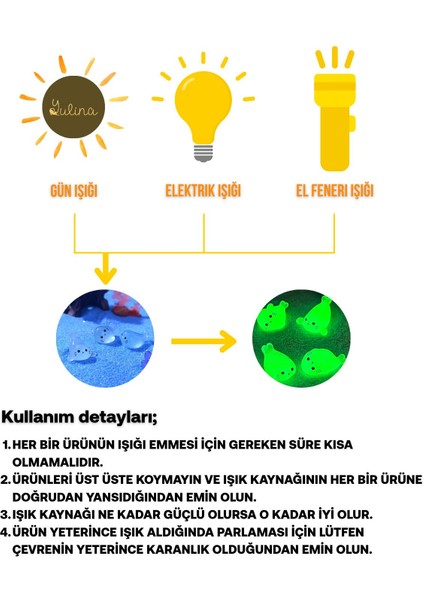 Elite 2'li Karanlıkta Parlayan Minik Fok Balıkları Figürleri 1 Adet