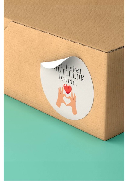 Elite Thank You Sticker Teşekkürler Etiketi Ambalaj Paketleme Etiketi - 3X3CM 90 Adet - ST2304 1 Adet fırsatları