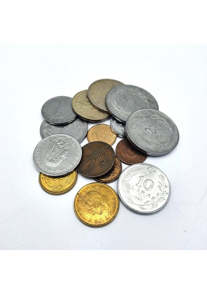 Elite Koleksiyoner Başlangıç Seti, 15'li Türkiye Madeni Paraları 1 Adet