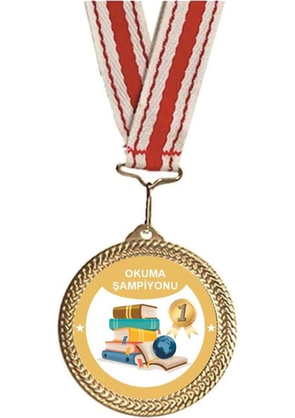 Elite Okuma Şampiyonu Okul Madalyası 1 Adet