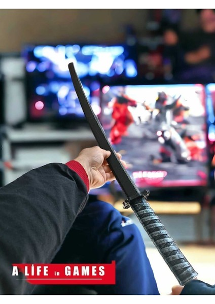 Elite Katlanabilir Katana Kılıç - Katlanan Oyuncak Içinden çılır Plastik Sword 19X75 cm 1 Adet