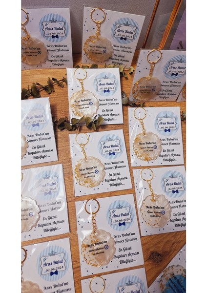 Elite Üzeri Yazılı Anahtarlık Sünnet Bebek Doğum Günü Babyshower Mevlüt Hediyelikleri 10 1 Adet modelleri