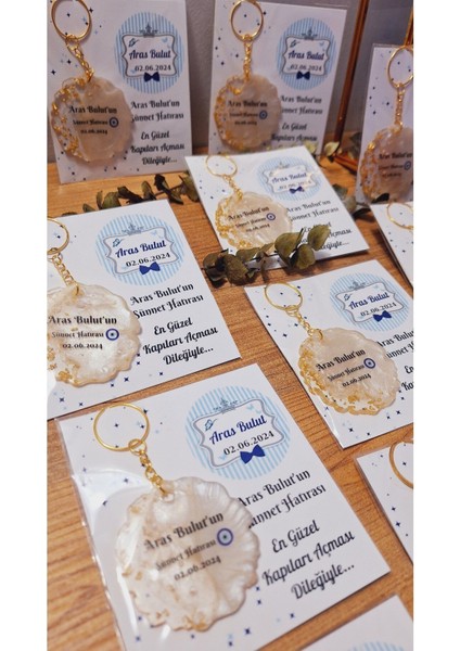 Elite Üzeri Yazılı Anahtarlık Sünnet Bebek Doğum Günü Babyshower Mevlüt Hediyelikleri 10 1 Adet fırsatları