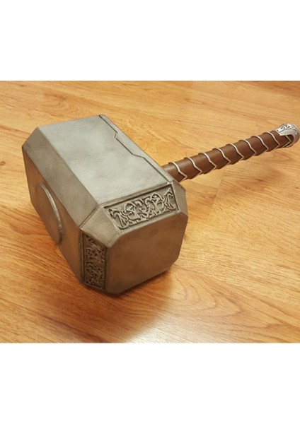 Elite Thor'un Çekici Mjolnir Marvel Avangers (500 gr Çekiç Dev Boy 1:1) Thor Çekiç 3D Figür 1 Adet