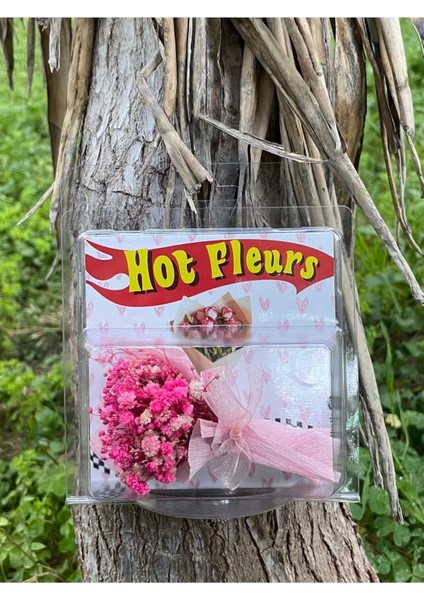 Elite Hot Fleurs Özel Çiçek Koleksiyon, Mini Buket, Hot Tarz Hediye Wheels, Hot Flowers, Mor Pembe Çiçek 1 Adet