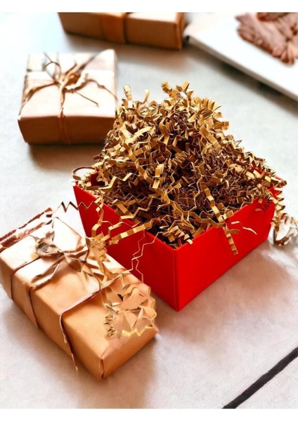 Elite Kırpık Kırpıntı Kağıt Z Zigzag Pelur Kırpıntı Kağıt 100 gr Kraft Renk Süs Dolgu Malzemesi Paper -T5 1 Adet