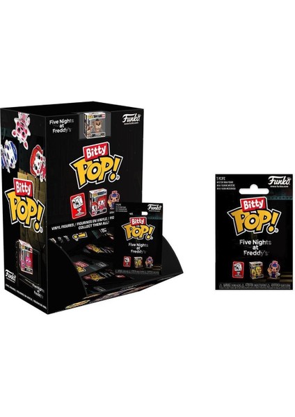 Elite Bitty Pop Five Nights At Freddy's Mini Figür Tek Sürpriz Paket 1 Adet