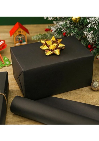 Elite Kraft Siyah Hediye Paketi 10 Adet 70X100CM Ambalaj Kağıdı Siyah 1 Adet fiyatları