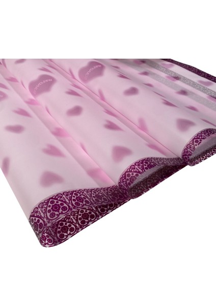 Elite Kalpli Desenli Kenar Çerçeveli- Çiçek Buket Kağıdı- Mat OPP- 55X55CM- 10SAYFA 1 Adet fırsatları