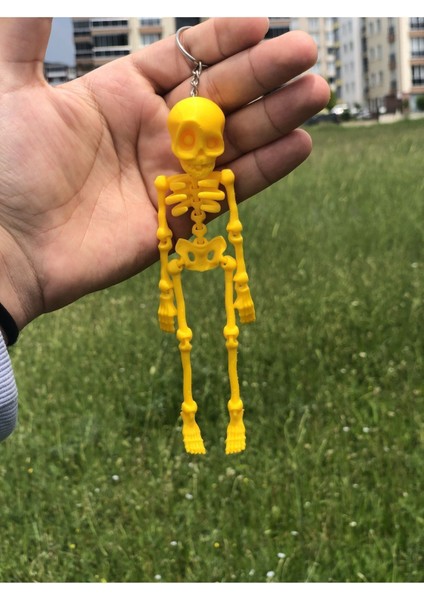 Hareketli Sarı Renkli Iskelet 1 Adet