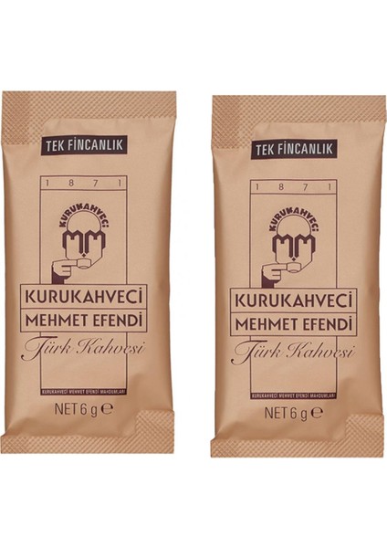 2li Turuncu Kahve Fincanı & 2li Tek Içimlik Türk Kahvesi & 2'li Kahve Yanı Su Kadehi Hediye Seti 1 Adet