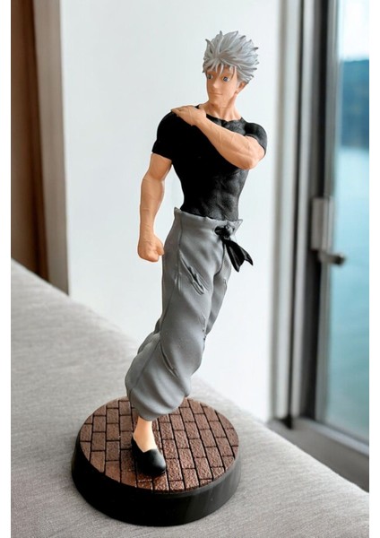 Sla Baskı El Boyama Jujutsu Kaisen Satoru Gojo Figürü 23 cm - Yüksek Kaliteli Koleksiyon Parçası" 1 Adet