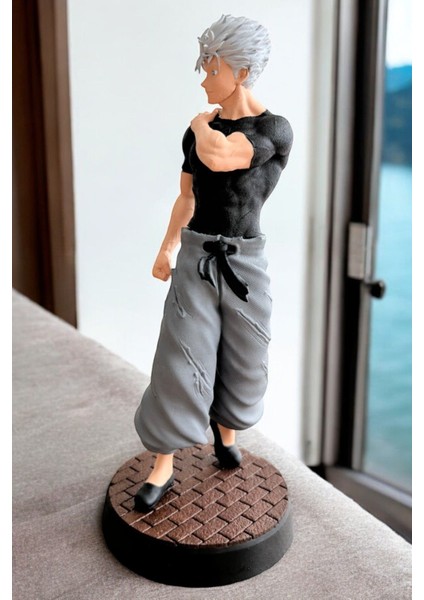Sla Baskı El Boyama Jujutsu Kaisen Satoru Gojo Figürü 23 cm - Yüksek Kaliteli Koleksiyon Parçası" 1 Adet
