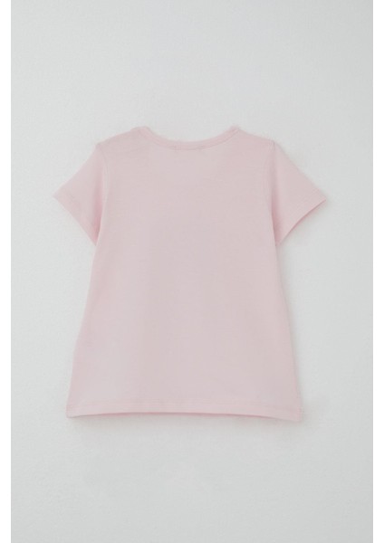 Kız Çocuk Taytlı Takım Sakız Kraliçesi Kız Baskılı 1.5-5 Yaş, Pembe fırsatları
