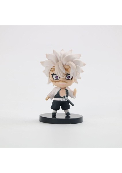 Elite Anime Demon Slayer Kimetsu Yaiba Kamado Tanjirou Nezuko Action Figur Zenitsu Rengoku Inosuke 5 Adet 1 Adet