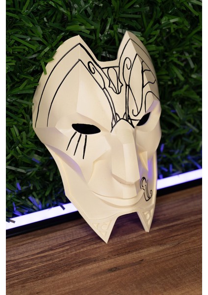 League Of Legends Jhin Maskesi, Yüksek Kalite 1 Adet